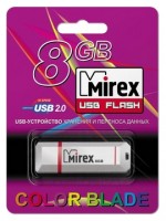 Флешка USB 2.0 Mirex Knight 8Gb White