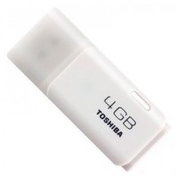 Флешка USB 2.0 Toshiba 4Gb TransMemory Hayabusa White