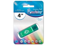 Флешка USB 2.0 SmartBuy Glossy 4GB Green