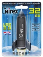 Флешка USB 3.0 Mirex ROCKET DARK 32GB