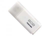 Флешка USB 2.0 Toshiba TransMemory Hayabusa 8Gb White