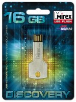 Флешка USB 2.0 Mirex Corner Key 16Gb