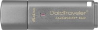 Флешка USB 3.0 Kingston DataTraveler Locker+ G3 64GB