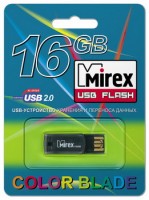 Флешка USB 2.0 Mirex Host 16 Gb Black