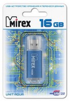 Флешка USB 2.0 Mirex Unit 16Gb Aqua