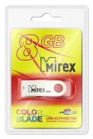 Флешка USB 2.0 Mirex Swivel 8Gb Red