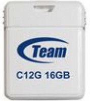 Флешка USB 2.0 Team C12G 16Gb White (765441008311)