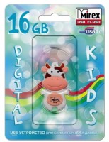 Флешка USB 2.0 Mirex COW PEACH 16GB