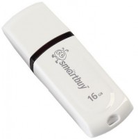 Флешка USB 2.0 SmartBuy Paean 16Gb SB16GBPN White