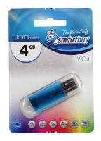 Флешка USB 2.0 SmartBuy V-Cut 8 Gb Blue