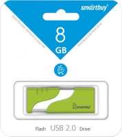 Флешка USB 2.0 SmartBuy Hatch 8Gb Green