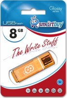 Флешка USB 2.0 SmartBuy Glossy 8GB Orange