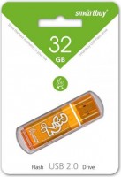 Флешка USB 2.0 SmartBuy Glossy 32GB Orange