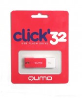 Флешка USB 2.0 Qumo Click 32GB Crimson