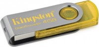 Флешка USB 2.0 Kingston 4Gb DT101 Yellow