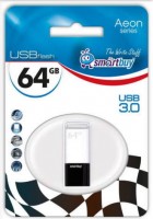 Флешка USB 3.0 SmartBuy Aeon 64GB USB 3.0 Black