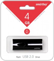 Флешка USB 2.0 SmartBuy Comet Black 4GB (SB4GBCMT-K)