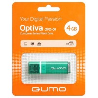 Флешка USB 2.0 Qumo Optiva OFD-01 4Gb Green