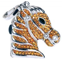 Флешка USB 3.0 Qumo Charm Series Horse 8Gb Amber