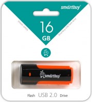 Флешка USB 2.0 SmartBuy Shark series 16Gb Orange