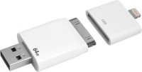 Флешка USB 2.0 PhotoFast iFlashDrive HD 64Gb с адаптером Lightning