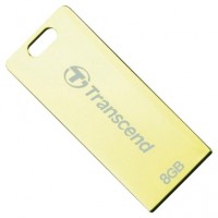 Флешка USB 2.0 Transcend JetFlash T3G 8Gb Golden