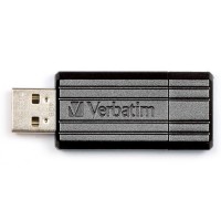 Флешка USB 2.0 Verbatim Pinstripe GT 4Gb Black