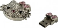 Флешка USB 2.0 Iconik MTFC HKF 32GB Swarovski crystal Silver