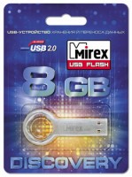 Флешка USB 2.0 Mirex Round Key 08Gb