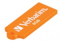 Флешка USB 2.0 Verbatim Pinstripe 8Gb Orange