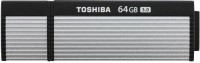 Флешка Toshiba   TransMemory EX 64Gb Black-silver