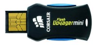 Флешка USB 2.0 Corsair Flash Voyager Mini 16Gb Black blue