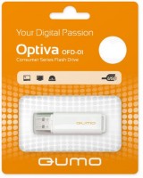 Флешка USB 2.0 Qumo Optiva 01 4Gb White