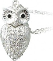 Флешка USB 2.0 Qumo Charm Series Owl 8Gb Silver