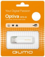 Флешка USB 2.0 Qumo Optiva 01 64Gb White