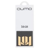 Флешка USB 2.0 Qumo Sticker 16Gb White