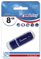 Флешка USB 3.0 SmartBuy Crown 8GB Blue