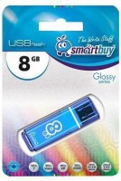 Флешка USB 2.0 SmartBuy  Glossy series 8GB