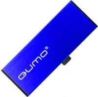 Флешка USB 2.0 Qumo Aluminium 8GB Blue