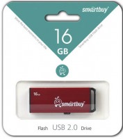 Флешка USB 2.0 SmartBuy Cosmic 16Gb Bordeaux