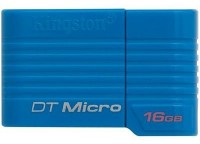 Флешка USB 2.0 Kingston DataTraveler Micro 16GB Blue