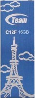 Флешка USB 2.0 Team C12F Drive 16Gb Blue