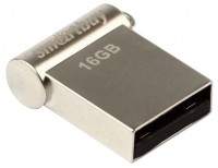 Флешка USB 2.0 SmartBuy Wispy 16Gb Silver