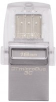 Флешка USB 3.0 Kingston 16GB DT microDuo 3C