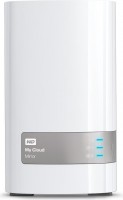 Гибридный накопитель Western Digital 4Tb WDBZVM0040JWT-EESN My Cloud Mirror 3.5