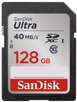 Карта памяти SanDisk Ultra class 10 40Mb/s  128 Gb