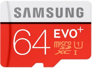 Карта памяти Samsung MicroSDXC 64Gb EVO Plus Class 10 MB-MC64DA/RU +SD-adapter