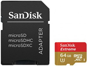 Карта памяти SanDisk SanDisk Extreme MicroSDXC 64 Gb SDSQXVF-064G-GN6MA
