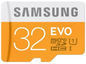 Карта памяти Samsung microSDHC 32 Gb EVO Class10 UHS-I