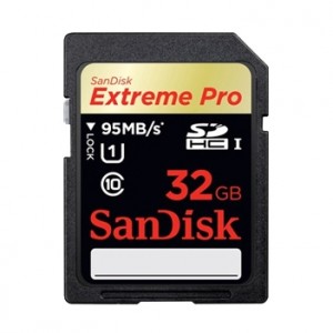 Карта памяти SanDisk SDHC 32Gb Class 10 95mb/s Extreme Pro SDSDXPA-032G-X46